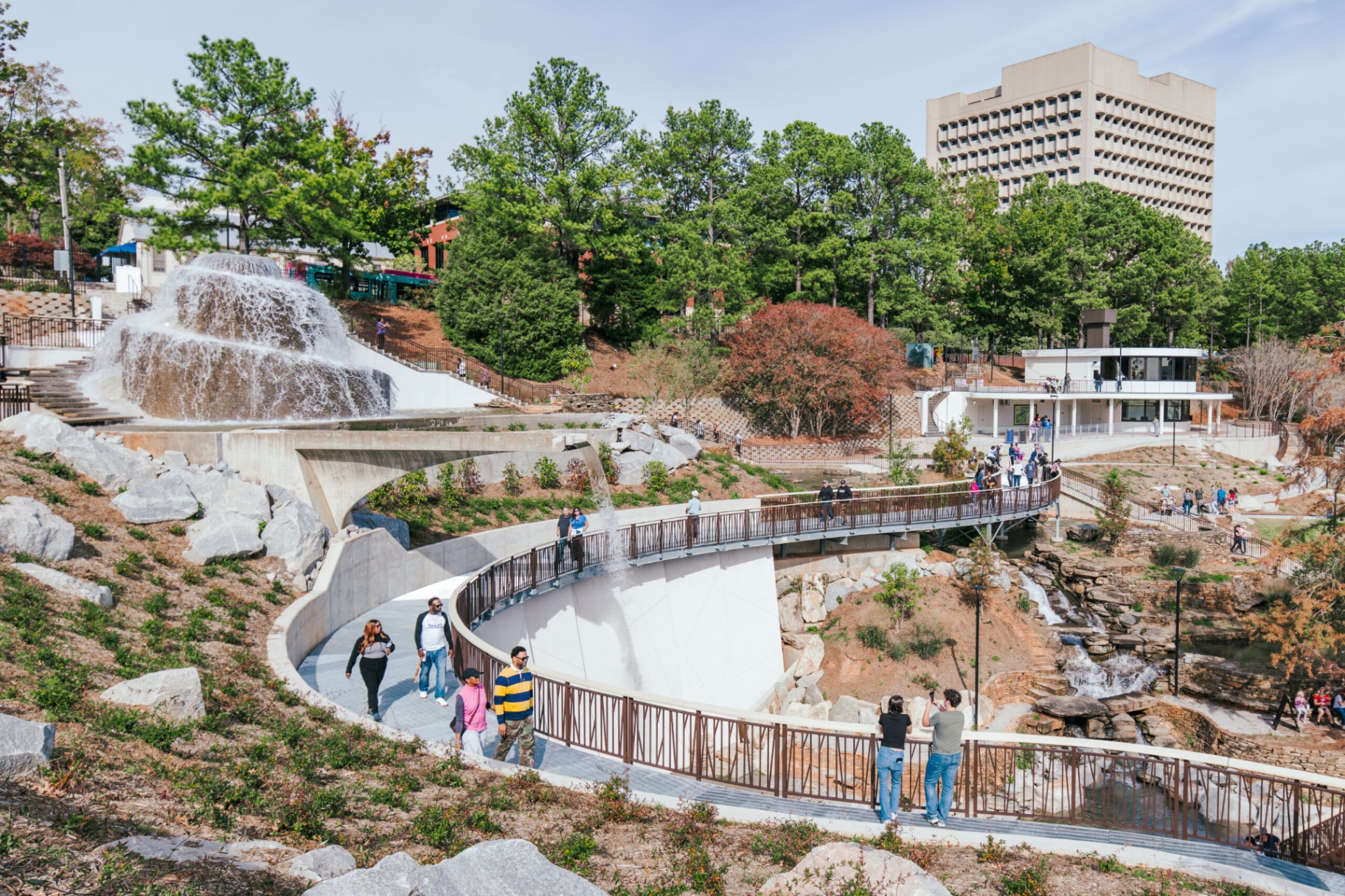 Finlay Park in downtown Columbia, South Carolina